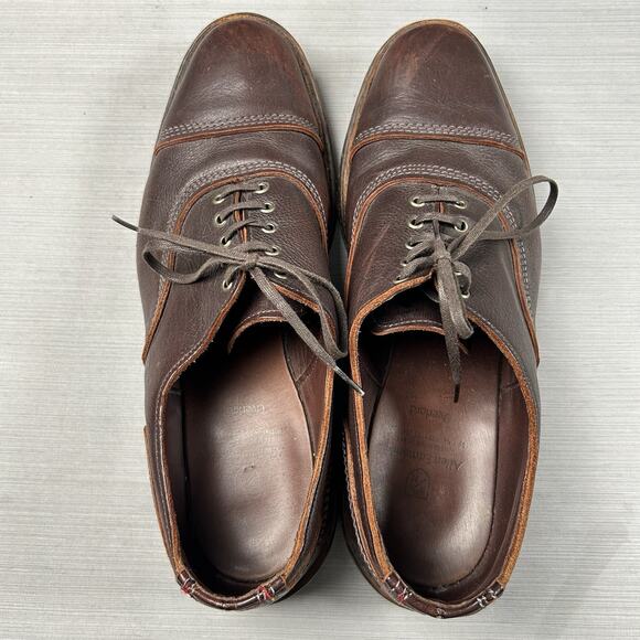 Allen Edmonds Overlord Men’s Size 11 Cap Toe Brown Kudo Leather Dress Shoes main image 3